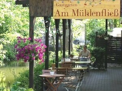 Foto: Gastgarten am Muehlenfliess